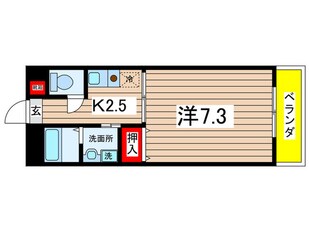 マルキ－ス川名の物件間取画像